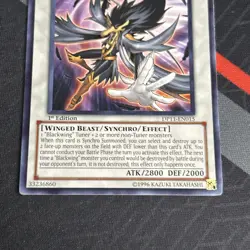 BLACKWING SILVERWIND THE ASCENDANT DP11-EN015  1ST ED  RARE YUGIOH - Image 4