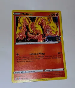 Pokemon - Moltres - SWSH185 - Sword & Shield Promo - Holo NM - Image 3