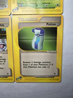 Pokemon Expedition E Reader Lot Of 4 Cards 2002 Skarmory Oddish - Image 14
