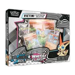 Pokemon Black Bolt & White Flare Unova Victini Illustration Collection - Presale - Image 2