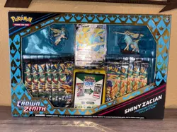 Crown Zenith Shiny Zacian Premium Figure Collection – Sealed Box – Pokémon TCG - Image 3