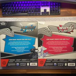 POKEMON TCG 2x Binder Collection Black Bolt and White Flare In Hand ✅NEW SEALED - Image 13