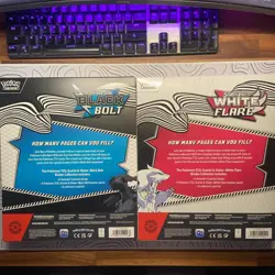 POKEMON TCG 2x Binder Collection Black Bolt and White Flare In Hand ✅NEW SEALED - Image 4