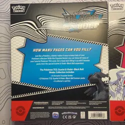 POKEMON TCG 2x Binder Collection Black Bolt and White Flare In Hand ✅NEW SEALED - Image 5