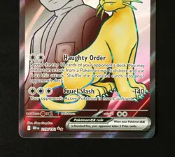 Pokémon Card - Team Rockets Persian EX 219/182 Destined Rivals Ultra Rare - NM ⭐ - Image 3