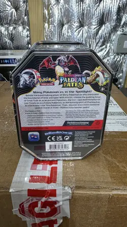 Pokémon TCG: Paldean Fates Charizard EX Tin (New And Sealed) - Image 10