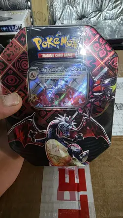 Pokémon TCG: Paldean Fates Charizard EX Tin (New And Sealed) - Image 9