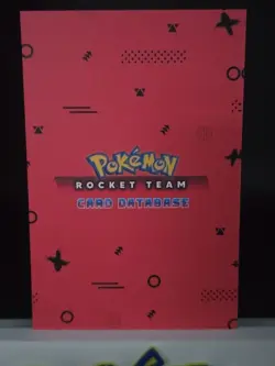 2025 POKÉMON ROCKET TEAM CARD DATABASE MAREANIE PERU - Image 3