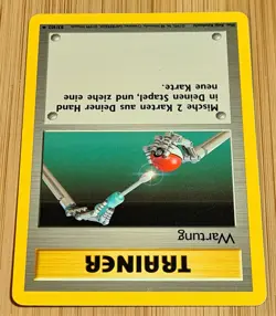 Maintenance # 83/102 Uncommon Base Set 1999 Pokemon DE Near Mint to Mint Vintage - Image 5