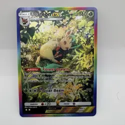 Leafeon Pokemon TCG Pocket Illustration Immersive Textured Art Rare Holo Custom - Image 1