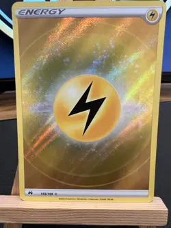 Pokemon Crown Zenith - 155/159 Lightning Energy - Holo Ultra Rare - NM/M - Image 3