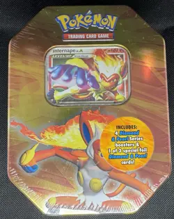 2007 Pokemon Diamond & Pearl Infernape Lv.X Collector's Tin SEALED - MINT - Image 1