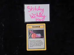PlusPower Base Set Regular Trainer Card Pokemon Lightly Played - Image 3