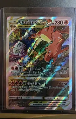 Charizard VSTAR SWSH262 FULL ART PROMO SWSH 262 Pokemon Card - Image 1
