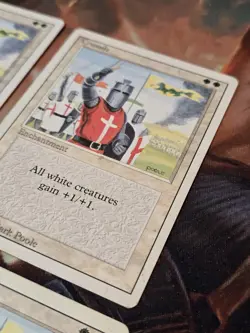 MTG Crusade x4 Playset Revised Edition LP MP Played - Image 4