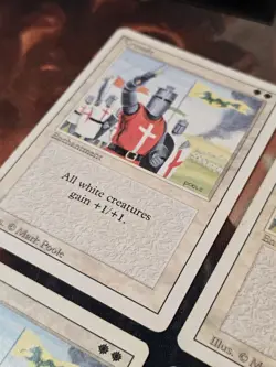 MTG Crusade x4 Playset Revised Edition LP MP Played - Image 5