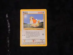 Pidgey Base Set Regular Pokemon Lightly Played - Image 1
