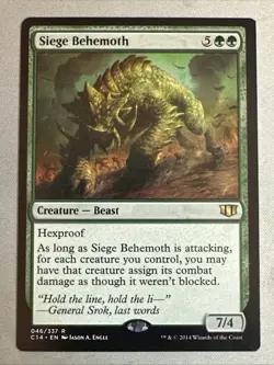 MTG / Siege Behemoth / C14 / #046 / Regular / Rare / NM - Image 1