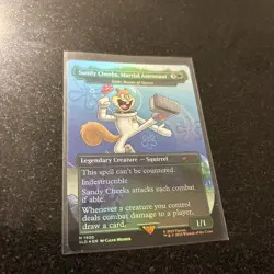 MTG Sandy Cheeks, Martial Astronaut RAINBOW FOIL Secret Lair x SpongeBob 1930 NM - Image 1