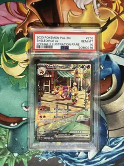 Skeledirge EX Holo Paldea Evolved Illustration Rare Card 258/193 Sv02 psa 10 - Image 1