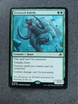 Frenzied Baloth 0183 Non Foil Rare MTG Edge Of Eternities  - Image 1