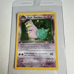Dark Slowbro 1st Edition 12/82 Team Rocket Rare Holo PSA WOTC Vintage Pokemon - Image 1