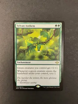 Sylvan Anthem - Modern Horizon 2 - MTG - MAGIC THE GATHERING - Image 1