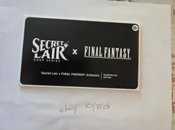 MTG Secret Lair x FINAL FANTASY: Grimoire EN Rainbow Foil Edition Sealed - Image 1
