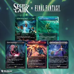 MTG Secret Lair x FINAL FANTASY: Grimoire EN Rainbow Foil Edition Sealed - Image 3