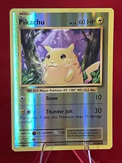 2016 Pikachu 35/108 Reverse Holo 2016 XY Evolutions Pokemon TCG -NM No Play! - Image 1