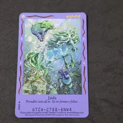 Jaida Bella Sara Foil Card Italian Magical Friends NM - Image 1