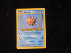 Starmie Base Set Regular Pokemon TCG Lightly Played - Image 1