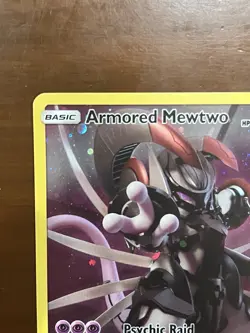 NM Armored Mewtwo Full Art Holo SM228 Black Star Promo Near Mint Pokemon TCG - Image 4