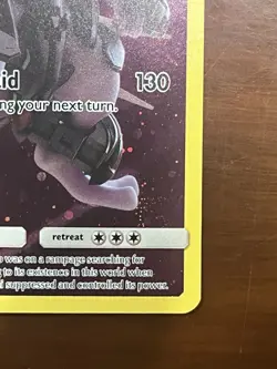 NM Armored Mewtwo Full Art Holo SM228 Black Star Promo Near Mint Pokemon TCG - Image 6