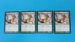 4x WURMCALLING   PLAYSET  TIME SPIRAL    MTG MAGIC GATHERING  NM / UNPLAYED - Image 1