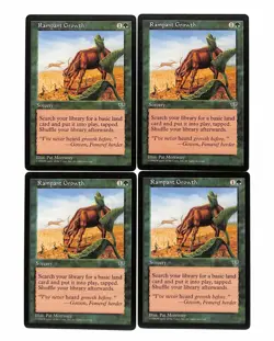 Rampant Growth Mirage x4 Playset Magic the Gathering MTG TCG Card LP/NM - Image 1