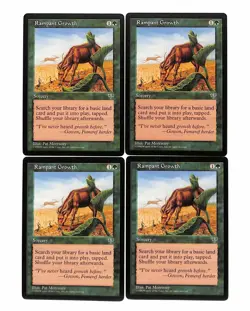 Rampant Growth Mirage x4 Playset Magic the Gathering MTG TCG Card LP/NM - Image 3