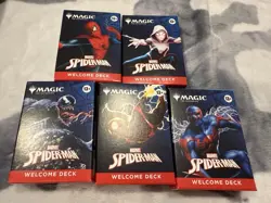 Spider-Man Magic The Gathering Welcome Deck Set SDCC - Image 1