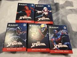Spider-Man Magic The Gathering Welcome Deck Set SDCC - Image 2