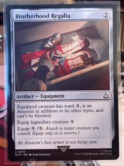 Assassin's Creed Brotherhood Regalia #71 Uncommon English Edition MTG UB - Image 3