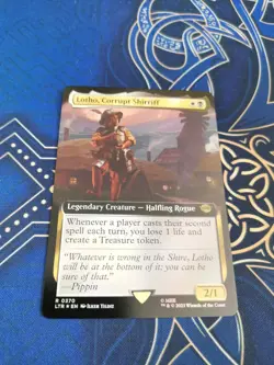 Magic The Gathering - Lotho, Corrupt Shirriff - LTR - Image 3