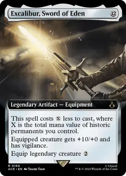Excalibur, Sword of Eden (Extended Art) Universes Beyond: Assassin's Creed Foil - Image 1
