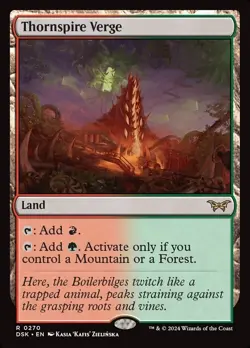 Thornspire Verge x1 NM - Duskmourn: HoH - Magic The Gathering - Image 1