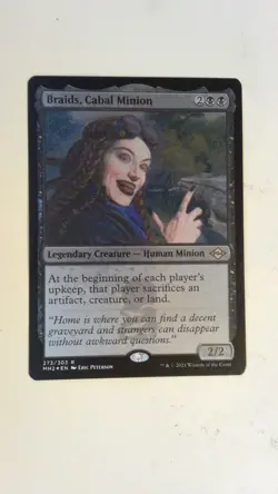 Etched Foil Braids, Cabal Minion Modern Horizons 2 - Magic the Gathering 13A - Image 1