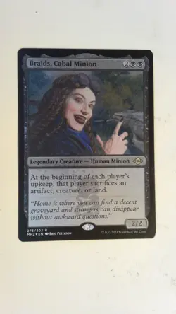Etched Foil Braids, Cabal Minion Modern Horizons 2 - Magic the Gathering 13A - Image 3