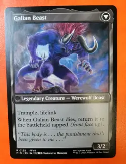MTG - Final Fantasy: Vincent Valentine (0125) - Rare - Near Mint - Image 2