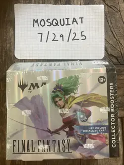 Magic the Gathering Final Fantasy Collector Booster Box New Sealed - Image 1