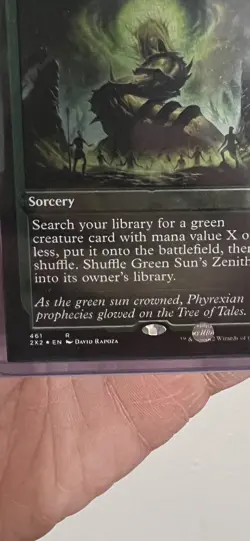 Green Sun's Zenith (Foil Etched) Double Masters 2022 Foil - Image 3