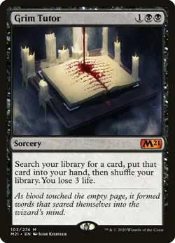 Grim Tutor Core Set 2021 Regular - Image 1