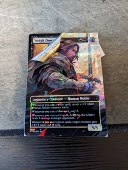 Ocelot Pride Foil Custom sticker on bulk MTG Commander - Image 2
